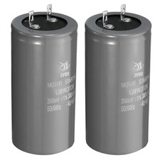 2Pcs Motor Start Capacitor, 350uf 300V 50/60Hz CD60 Running Capacitor