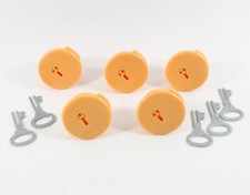 Spardosenschloss 5 x Schloss mit Schlüssel für Spardose, Sparbüchse, Sparschwein