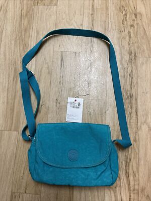 Kipling Cayleen Nylon Shoulder Bag Crossbody Purse Paradise Green K12452B32