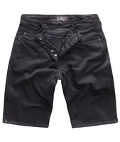 Gelverie Herren Jeans Short Kurze Bermuda Shorts Hose Denim Stonewashed M58