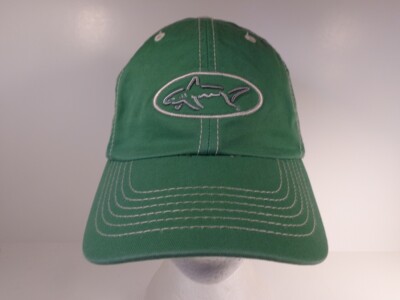 GREG NORMAN GOLF CAP WITH SHARK LOGO - GREEN