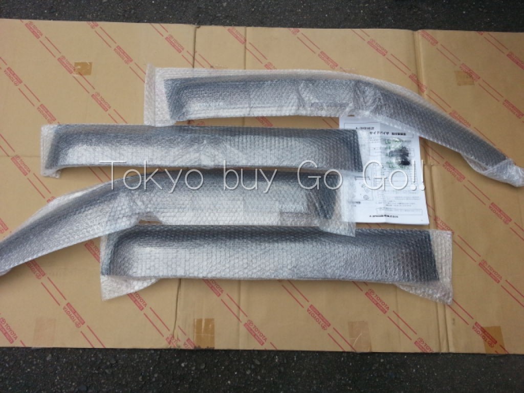 0Toyota Land Cruiser 100 LX470 Window Side Rain Guard Visor NEW