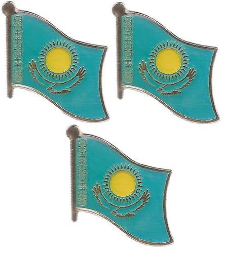 Pack of 3 International Flag Lapel, Tie and Hat Pins - Picture 184 of 391