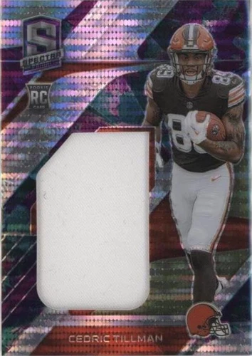2023 Panini Spectra Cedric Tillman #MME-CET