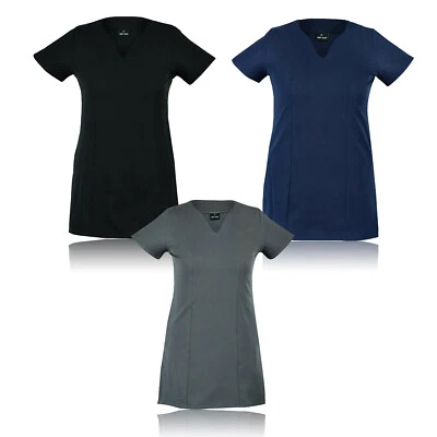 SWIFT WEAR V Neck Beauty Work Hairdressing SPA Nail Salon Therapist Massage Tunic Uniform