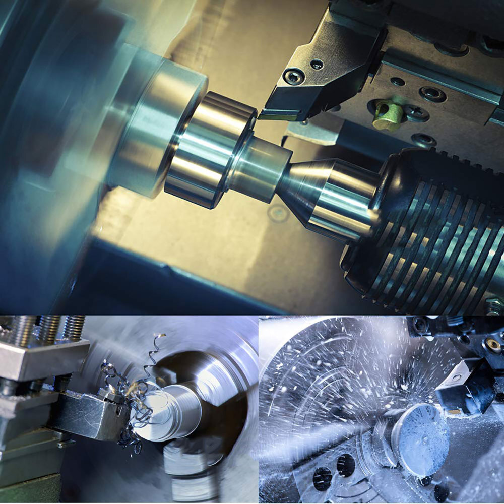 5pcs Bit Cutting Set Carbide Lathe Tools Lathe Parting Tool Metal Lathe