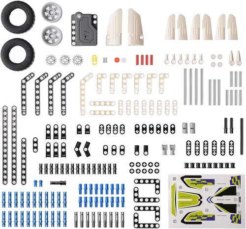 Toy Choi’s STEM Building Toys Pull-Back Racing Toy Building Kit, 193 Pieces Snap - Picture 3 of 5