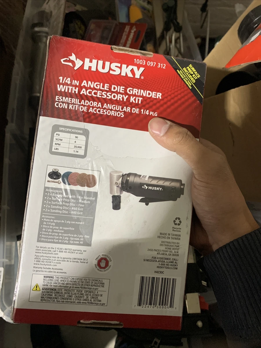 Husky air sale die grinder
