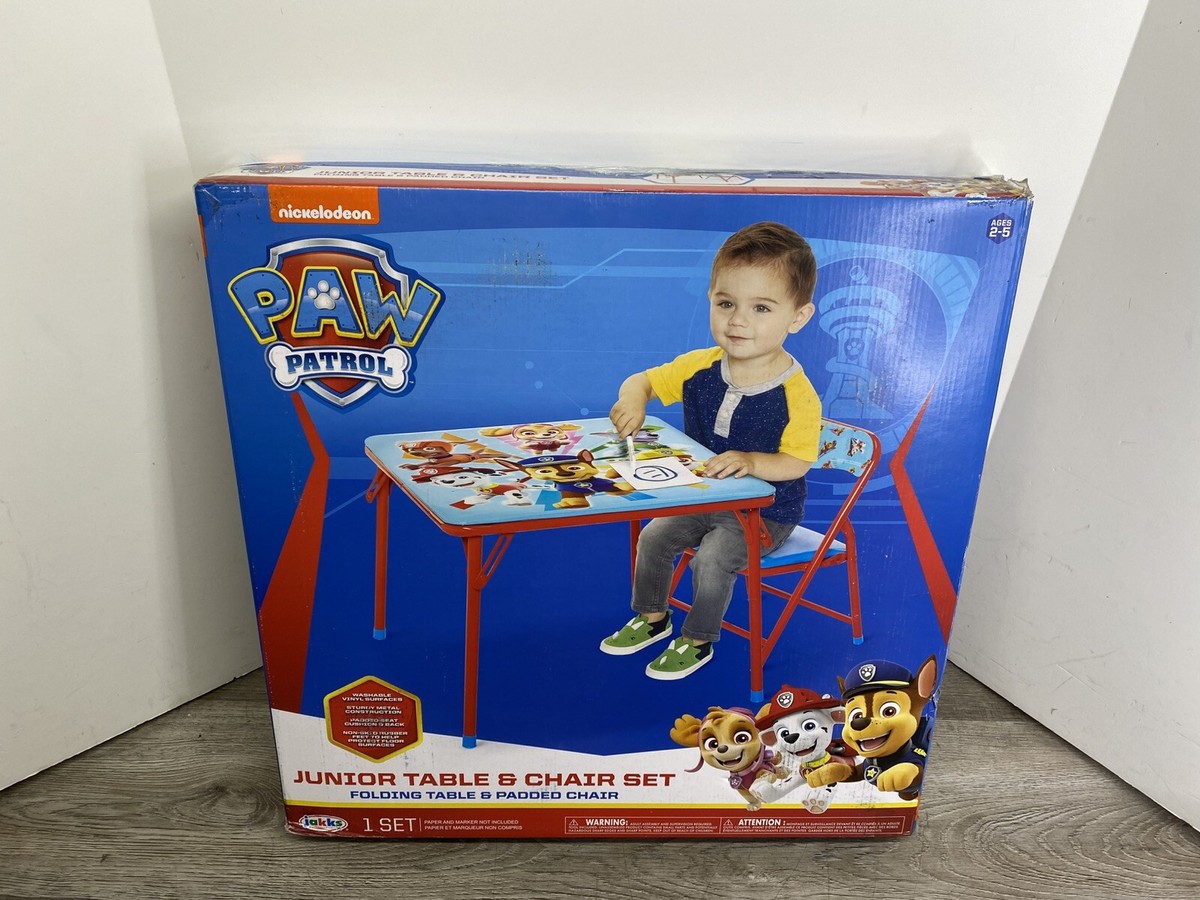 PAW Patrol Junior Activity Table *New Sealed*