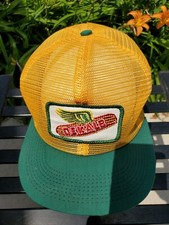 Vtg DEKALB Snapback All Mesh BIG Patch, Hat, Trucker, New old stock. Unbranded.