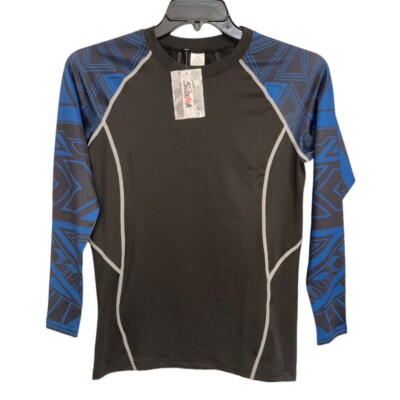 SIAHK Men's Athletic Compression Shirts Medium Quick Dry Moisture Wick Workout