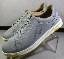 258517 MS50 DAXTON MEN SHOE SIZE 9 M GRAY KNIT LACE UP BY JOHNSTON & MURPHY