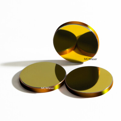 3PCS CO2 Mirror Cu Copper Reflection Mirror Dia:20mm for Laser Engraver