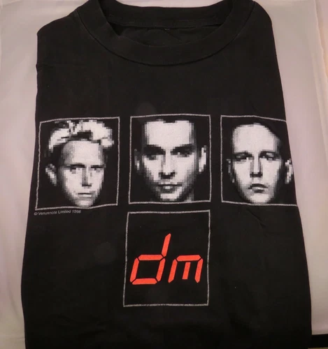 Depeche Mode VINTAGE The Singles Tour Concert T Shirt X 1990s vintage concert t-shirt, vintage, size XL, single stitch, B+ condition