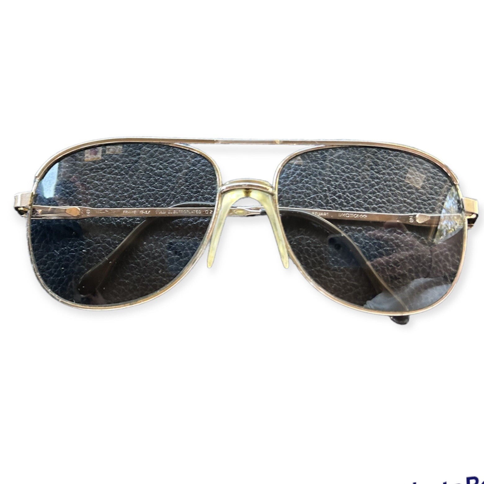 Luxottica Stuart Eyeglass/Sunglass Frames Aviators GEP 58/17 Italy eBay