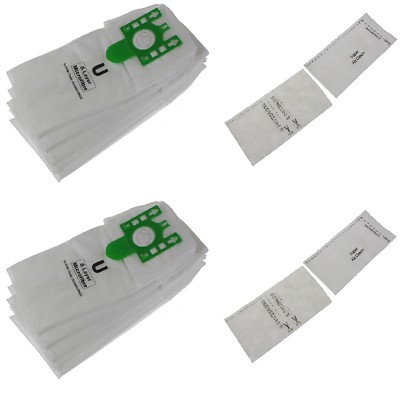 PakTrade Set 30 Sacchetti per Aspirapolvere + 3 Filtri per Miele S 510 - S510