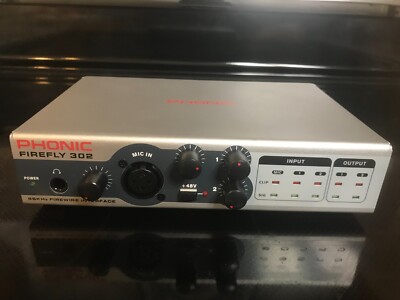 Phonic Firefly 302 Firewire interface w/MIDI and S/PDIF Low Shipping!