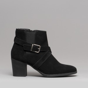 ladies suede ankle boots