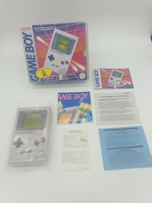 Valisette De Rangement Game Boy Vintage – Collector Rare – Gris Et Fonctionnel