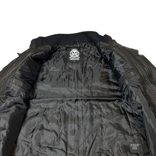 New Old Stock Ablanche Mens Full Zip Sz 3XL Faux Leather Jacket Vintage - Picture 9 of 11