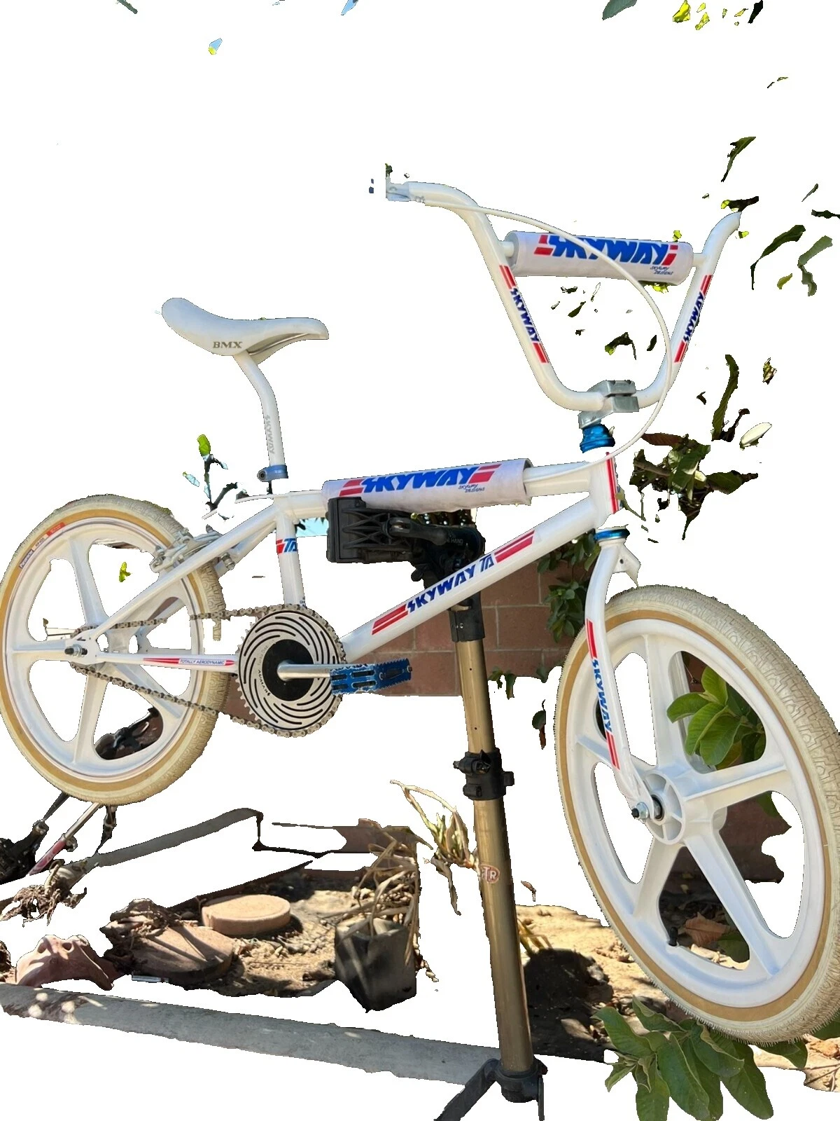 White BMX Bike-Old School Vintage Bikes