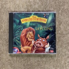 The Lion King Animated Storybook CD-ROM 1994 Windows 95 3.1 or later Untested