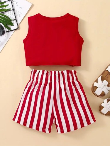 NEW Boutique Girls Shorts Set Trendy Shorts Outfit Childrens Summer Clothes - Picture 17 of 47
