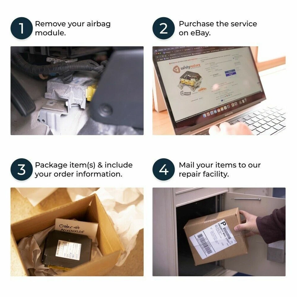 ⭐Para Todos JEEP Módulo Restablecer Unidad SRS Código de Crash Transparente #1 en EE. UU.⭐ OEM Foto 2 de 4