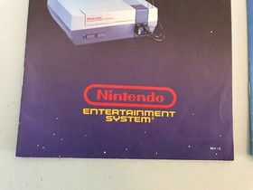 Nintendo Nes Power Pad & Control Deck Instruction Manuals Copyright 1988