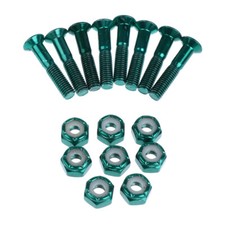 8pcs Replacement Skateboard Truck Hardware Set Longboard Screws Bolts