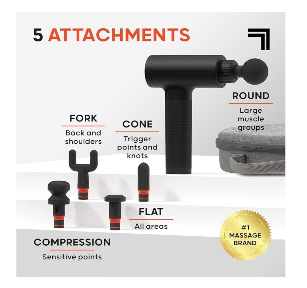 Sharper Image 1012667 Massage Gun