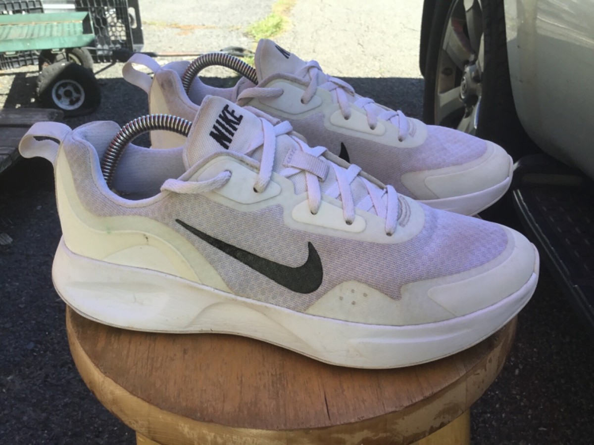 Nike Womens Wearallday CJ1677-100 White Running Shoes Sneakers Size 9 | eBay
