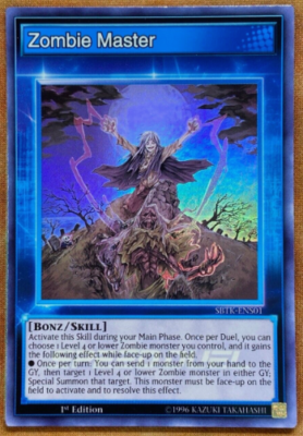 Yu-Gi-Oh! - Zombie Master - SBTK-ENS01 - Super Rare - 1ST E.- NM/M