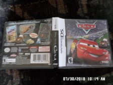 Cars "Disney Pixar" Nintendo DS Case Only... NO GAME