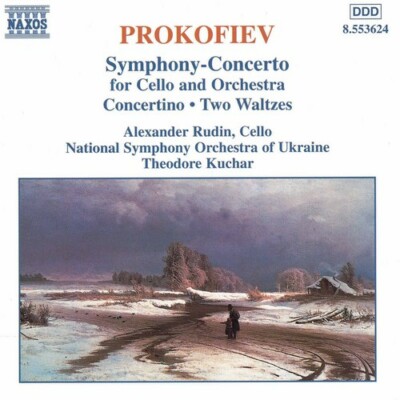 Works for Cello & Orchestra by Prokofiev / Alexander Rudin / Kuchar CD [NEW]