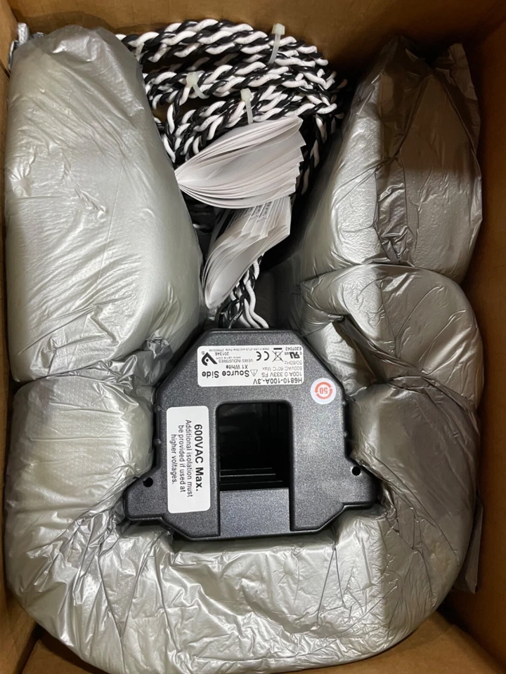 SQUARE D H6810-100A-3V  SPLIT CORE CURRENT TRANSFORMER 3 in box NEW - Image 2 of 3