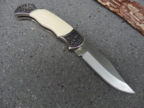 RaMo-Rainer Morsbach Solingen K55K Jagd Sammler Taschenmesser Handmade rostfrei. - Bild 5 von 11