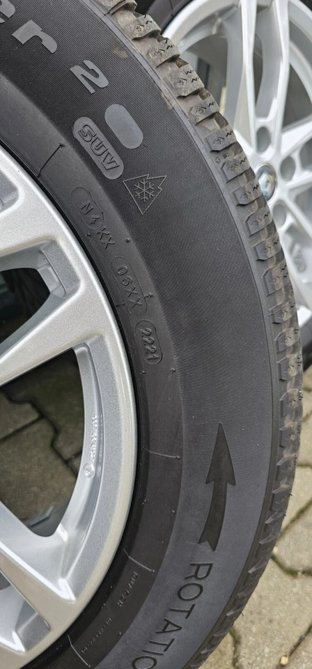 4 Stück Winter Komplettrad Alu - Bild 3 von 4