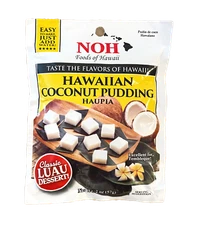 Foods of Hawaii Hawaiian Coconut Pudding Haupia