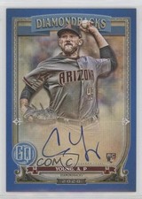 2020 Topps Gypsy Queen Gypsy Queen Blue 38/99 Alex Young #GQA-AY Auto 10k8