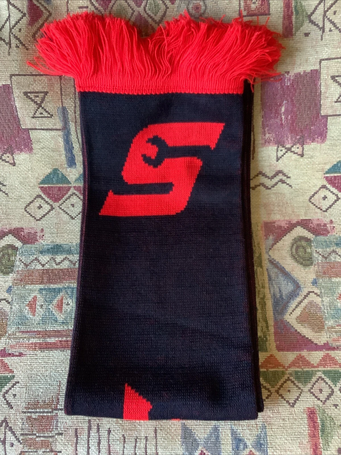 Snap-On Tools Black and Red Men's Neck Warmer- Perfect Gift!