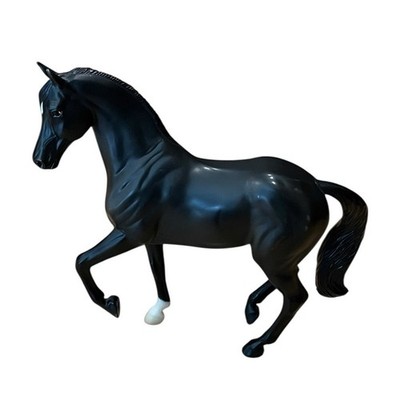 Breyer Warmblood Stallion Black Beauty Horse white sock Classic Freedom
