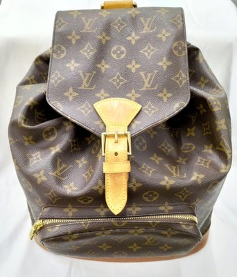 Louis Vuitton Montsouris GM Bag M51135 Backpack Brown