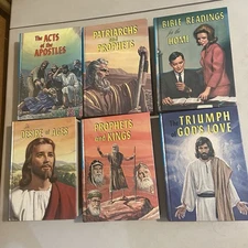 Ellen G White 6 Book Set The Desire Of Ages Series Bible Readings HC Pacific SDA