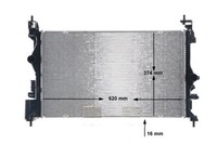 MotorküHler WasserküHler Mahle CR 1198 000S FüR Opel Adam M13 Corsa X15
