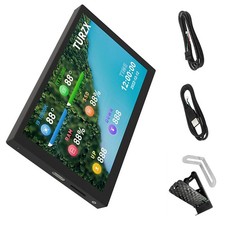 Black 5" USB Computer Secondary Screen CPU GPU RAM HDD PC Data Monitor Panel bb