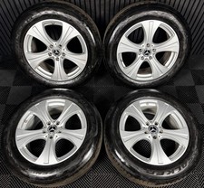 18'' Mercedes GLC Silver 5 Spoke Alloy Wheels Tyres Alloys A2534010800 Genuine