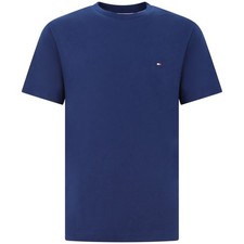 TOMMY HILFIGER - T-shirt blu per uomo