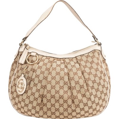 Gucci Monogram GG Sukey Shoulder Bag