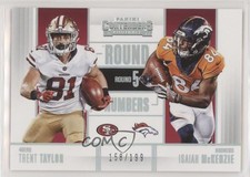 2017 Contenders Round Numbers Silver 158/199 Isaiah McKenzie Trent Taylor 1u6